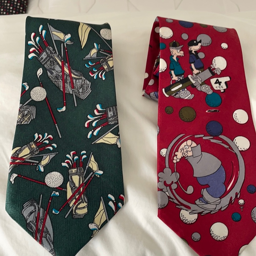 Men’s golf theme  tie